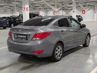2015 Hyundai Solaris I Рестайлинг, серый, 745000 рублей, вид 5