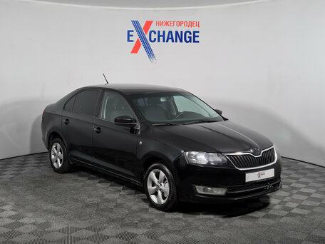 2014 Skoda Rapid I, чёрный, 529000 рублей, вид 2