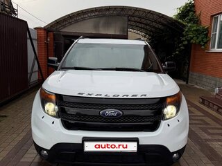 2013 Ford Explorer Sport V, белый, 1850000 рублей, вид 3