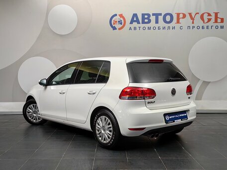2012 Volkswagen Golf VI, белый, 824000 рублей, вид 2