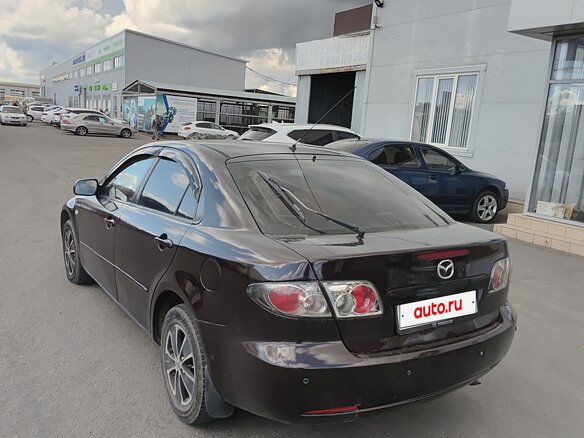 2006 Mazda 6 I (GG) Рестайлинг, пурпурный, 450000 рублей - вид 11