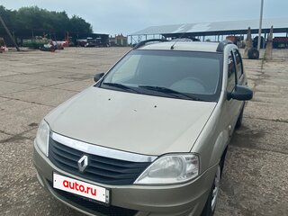 2011 Renault Logan I Рестайлинг, бежевый, 450000 рублей, вид 2