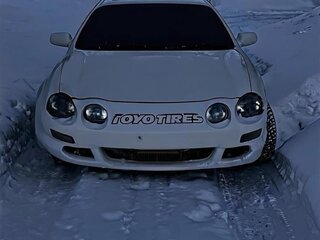1997 Toyota Celica VI (T200) Рестайлинг, белый, 400000 рублей, вид 3