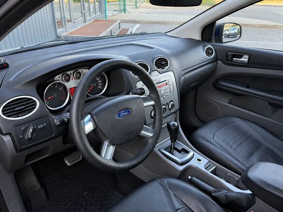 2008 Ford Focus II Рестайлинг, синий, 530000 рублей - вид 10