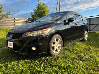 2012 Honda Stream II Рестайлинг, чёрный, 1300000 рублей, вид 1
