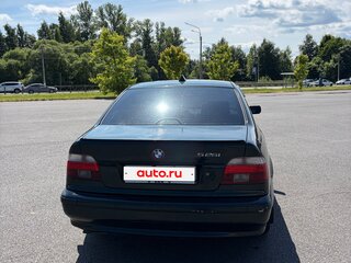 2002 BMW 5 серии 525i IV (E39) Рестайлинг, зелёный, 510000 рублей, вид 3
