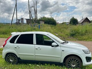 2015 Lada (ВАЗ) Kalina Sport II, белый, 630000 рублей, вид 4