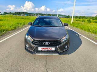 2021 Lada (ВАЗ) Vesta SW Cross I, коричневый, 1080000 рублей, вид 4