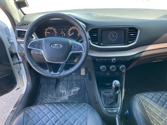 2024 Lada (ВАЗ) Vesta I Рестайлинг (NG), белый - вид 14
