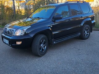 2007 Toyota Land Cruiser Prado 5-speed 120 Series Рестайлинг, чёрный, 1750000 рублей, вид 1