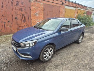 2017 Lada (ВАЗ) Vesta I, синий, 780000 рублей, вид 1