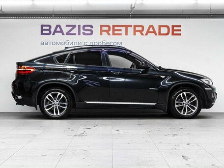 2013 BMW X6 35i I (E71) Рестайлинг, чёрный, 1990000 рублей, вид 4