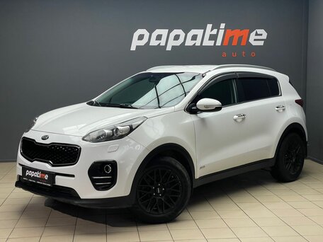 2017 Kia Sportage IV, белый, 1949000 рублей, вид 1