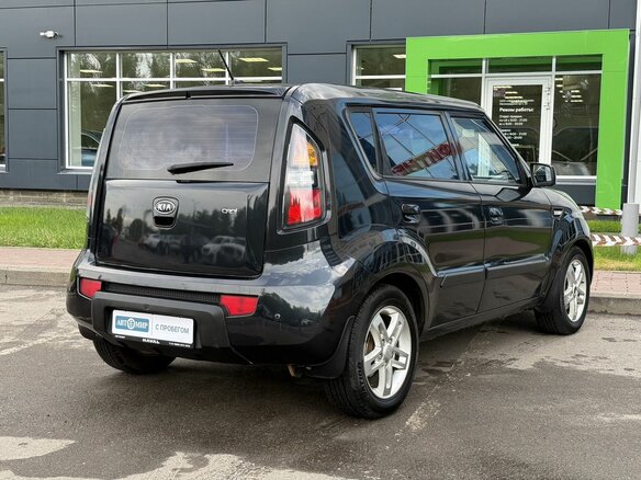 2009 Kia Soul I, чёрный - вид 4