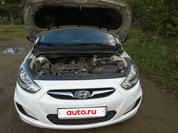 2014 Hyundai Solaris I, белый, 740000 рублей - вид 16
