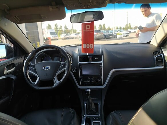 2016 Geely Emgrand EC7, чёрный, 400000 рублей - вид 6