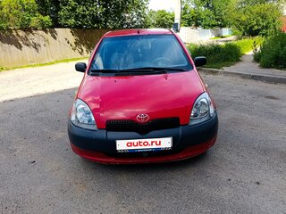 2001 Toyota Yaris I, красный, 175000 рублей, вид 2