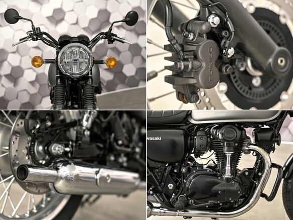 2021 Kawasaki W 800, серый, 769000 рублей - вид 9