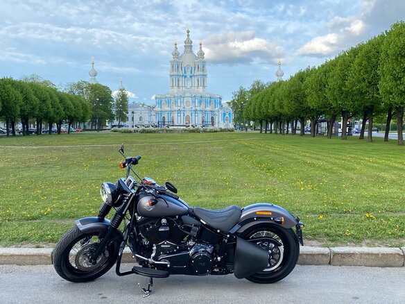2017 Harley-Davidson Softail Slim, серый, 1800000 рублей - вид 6