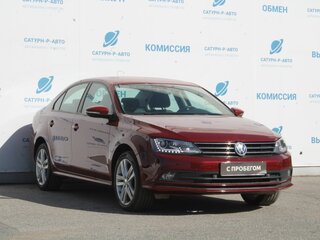 2017 Volkswagen Jetta VI Рестайлинг, красный, 1200000 рублей, вид 3