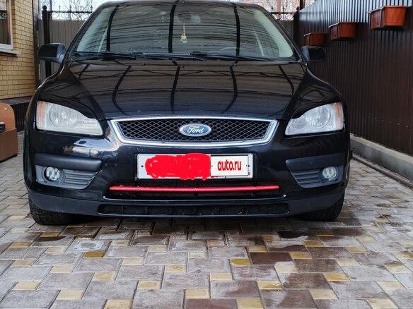 2007 Ford Focus II Рестайлинг, чёрный, 450000 рублей