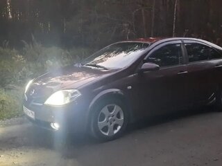 2003 Nissan Primera III (P12), красный, 270000 рублей, вид 1