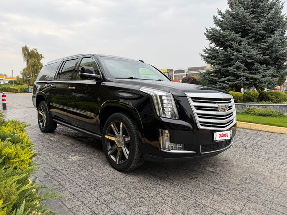 2015 Cadillac Escalade ESV IV, чёрный, 4500000 рублей - вид 7