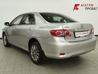 2012 Toyota Corolla X (E140, E150) Рестайлинг, серебристый, 1189000 рублей, вид 3