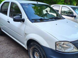 2010 Renault Logan I Рестайлинг, белый, 200000 рублей, вид 3