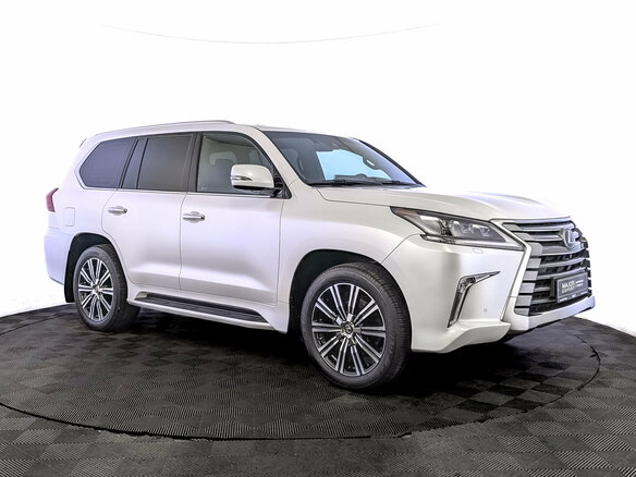 2020 Lexus LX 570 III Рестайлинг 2, белый, 10900000 рублей - вид 2