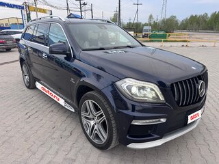 2015 Mercedes-Benz GL-Класс AMG 63 AMG, синий, 3500000 рублей, вид 2