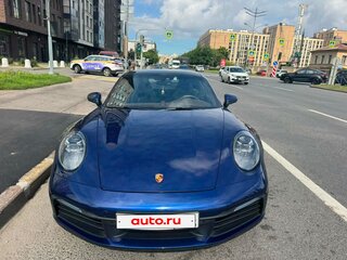 2020 Porsche 911 Carrera 4S VIII (992), синий, 13000000 рублей, вид 1