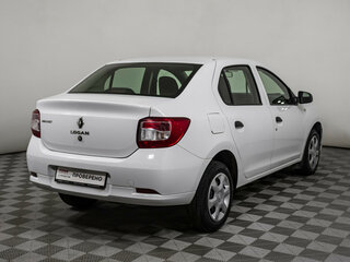 2017 Renault Logan II, белый, 708000 рублей, вид 5