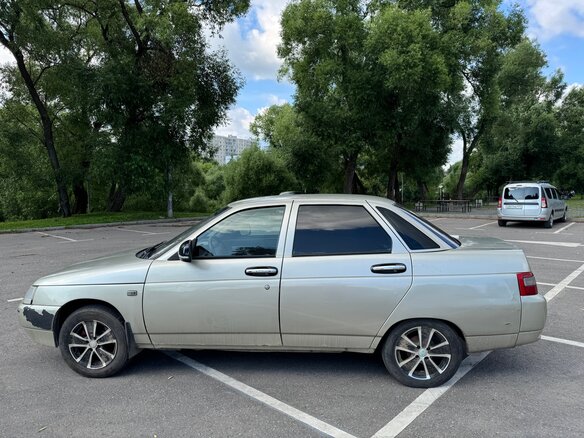 2006 Lada (ВАЗ) 2110, серебристый - вид 4