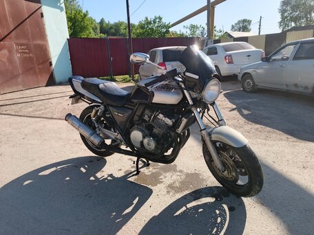 1995 Honda CB 450, серый, 265000 рублей, вид 1