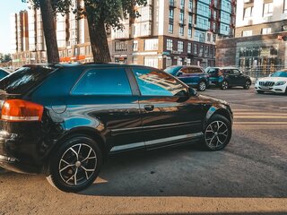 2007 Audi A3 II (8P) Рестайлинг 1, чёрный, 600000 рублей, вид 5