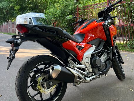 2022 Honda NC 750X, оранжевый, 860000 рублей, вид 4