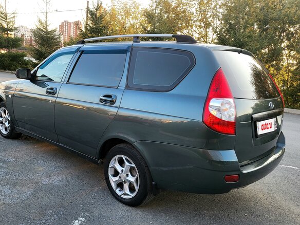 2010 Lada (ВАЗ) Priora I, зелёный, 380000 рублей - вид 13