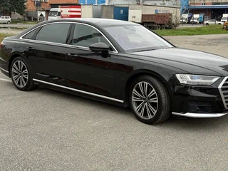 2021 Audi A8 Long 50 TDI IV (D5), чёрный, 7500000 рублей, вид 2