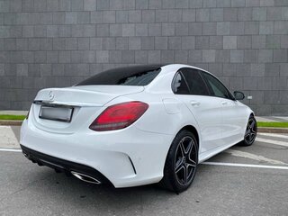 2018 Mercedes-Benz C-Класс 180 IV (W205) Рестайлинг, белый, 3030000 рублей, вид 4