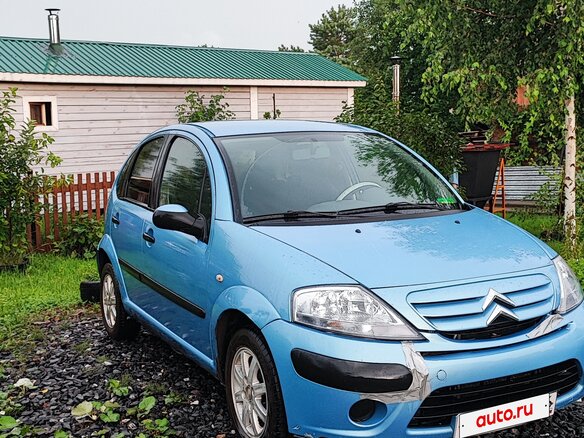 2005 Citroen C3 I Рестайлинг, голубой, 225000 рублей