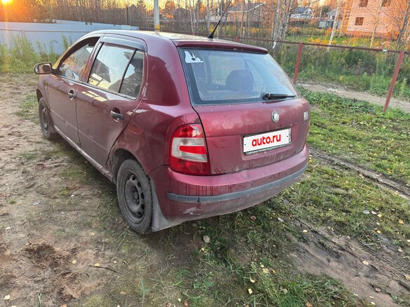 2004 Skoda Fabia I Рестайлинг, пурпурный, 110000 рублей - вид 2