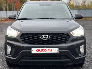 2021 Hyundai Creta I Рестайлинг, чёрный, 1650000 рублей, вид 2