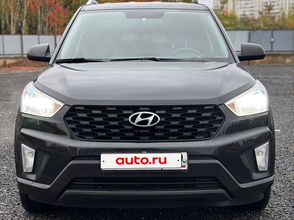 2021 Hyundai Creta I Рестайлинг, чёрный, 1650000 рублей - вид 1