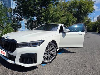 2021 BMW 7 серии 730d VI (G11/G12) Рестайлинг, белый, 6950000 рублей, вид 1