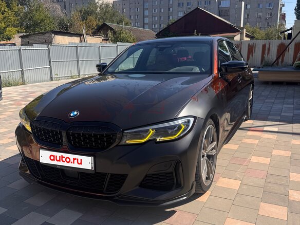 2021 BMW 3 серии M340i VII (G2x), пурпурный, 4900000 рублей - вид 3