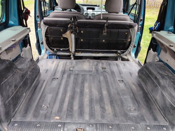 2008 Renault Kangoo I Рестайлинг, синий, 380000 рублей - вид 24