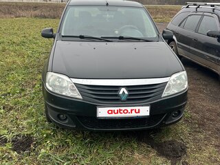 2012 Renault Logan I Рестайлинг, чёрный, 450000 рублей, вид 2