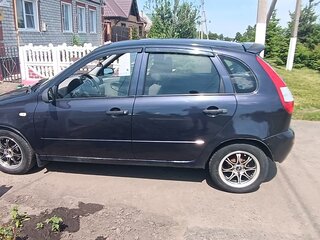 2008 Lada (ВАЗ) Kalina I, синий, 210000 рублей, вид 4