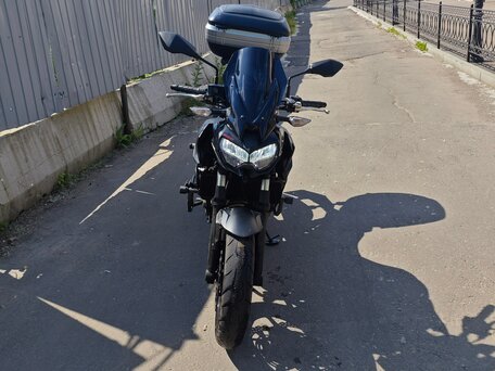 2021 Kawasaki Z 650, чёрный, 585000 рублей, вид 3